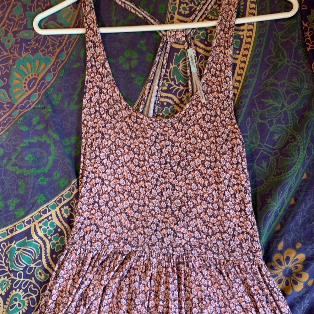 Urban Outfitters Kimchi Blue Pink Floral Dress